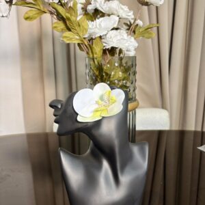 Yellow & white fashion Earring